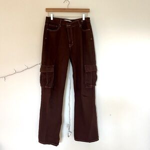 brown cargo pants, 28”, cattivo/hiddenLA